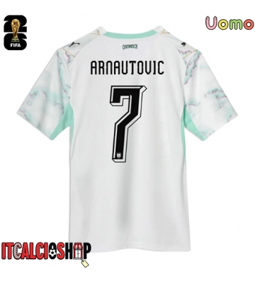 Austria Marko Arnautovic #7 Seconda Maglia Mondiali 2026 Manica Corta